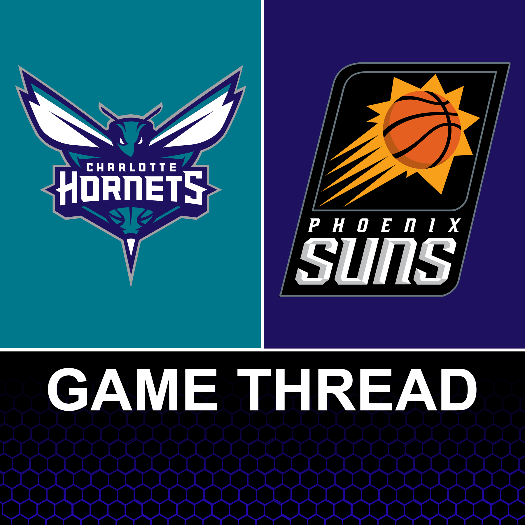 Charlotte at Phoenix Suns game thread At The Hive