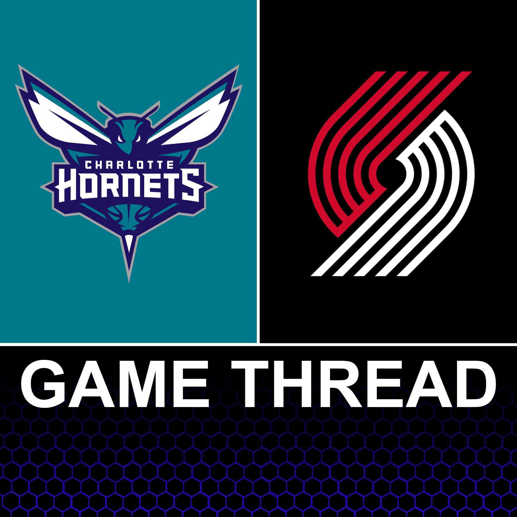 Charlotte Hornets vs Portland Trail Blazers game thread - At The Hive